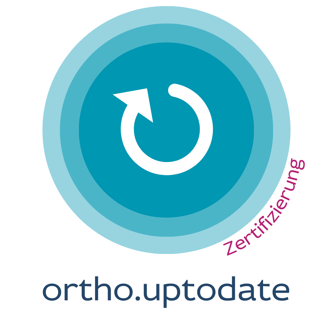 Zertifizierung ORTHO.UPTODATE | AKADEMIE am DERBYPARK